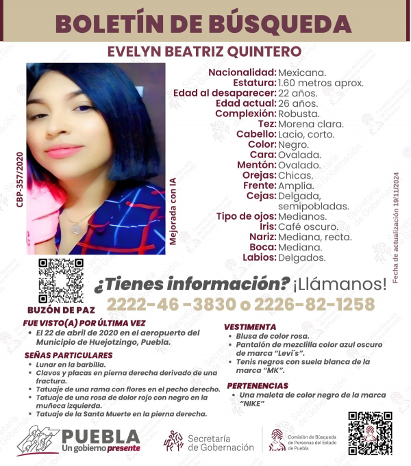 Evelyn Beatriz Quintero - ACTUALIZACIÓN