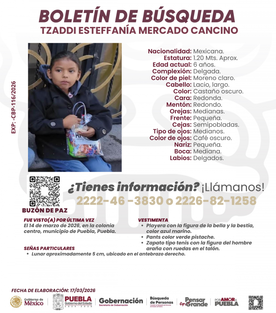 Tzaddi Estefan&iacute;a Mercado Cancino