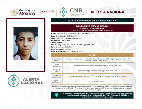 IMER EDUARDO ESTRADA CARRILLO