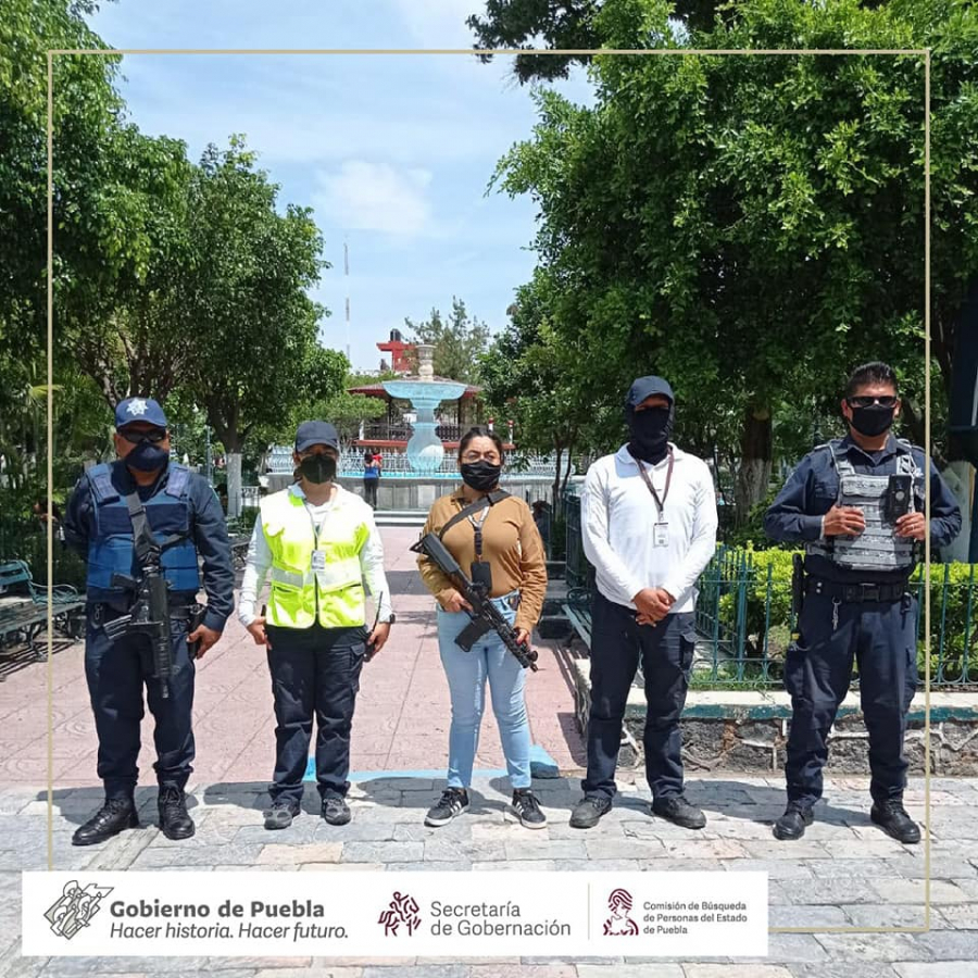 Como parte de nuestro trabajo, realizamos Acciones de Búsqueda de Personas Desaparecidas o No Localizadas en el municipio de Izúcar de Matamoros, Puebla.