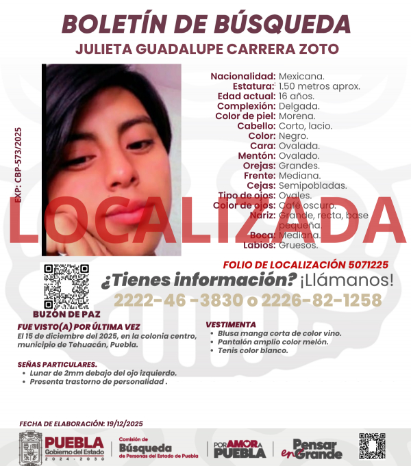 Julieta Guadalupe Carrera Zoto