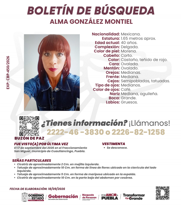Alma Gonz&aacute;lez Montiel