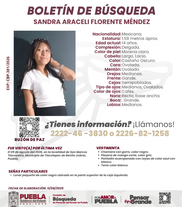 Sandra Araceli Florente M&eacute;ndez