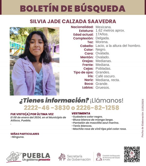 Silvia Jade Calzada Saavedra