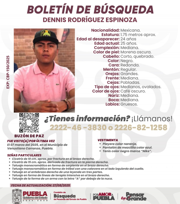 Dennis Rodríguez Espinoza ACTUALIZACIÓN