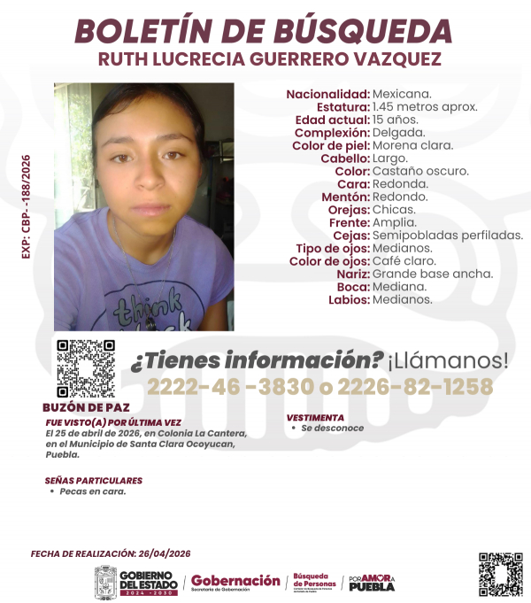 Ruth Lucrecia Guerrero V&aacute;zquez