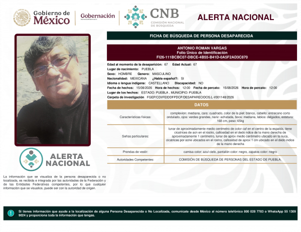 ANTONIO ROMAN VARGAS
