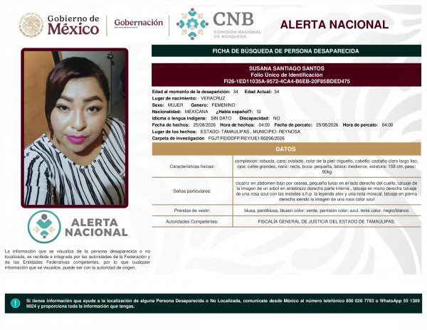 SUSANA SANTIAGO SANTOS