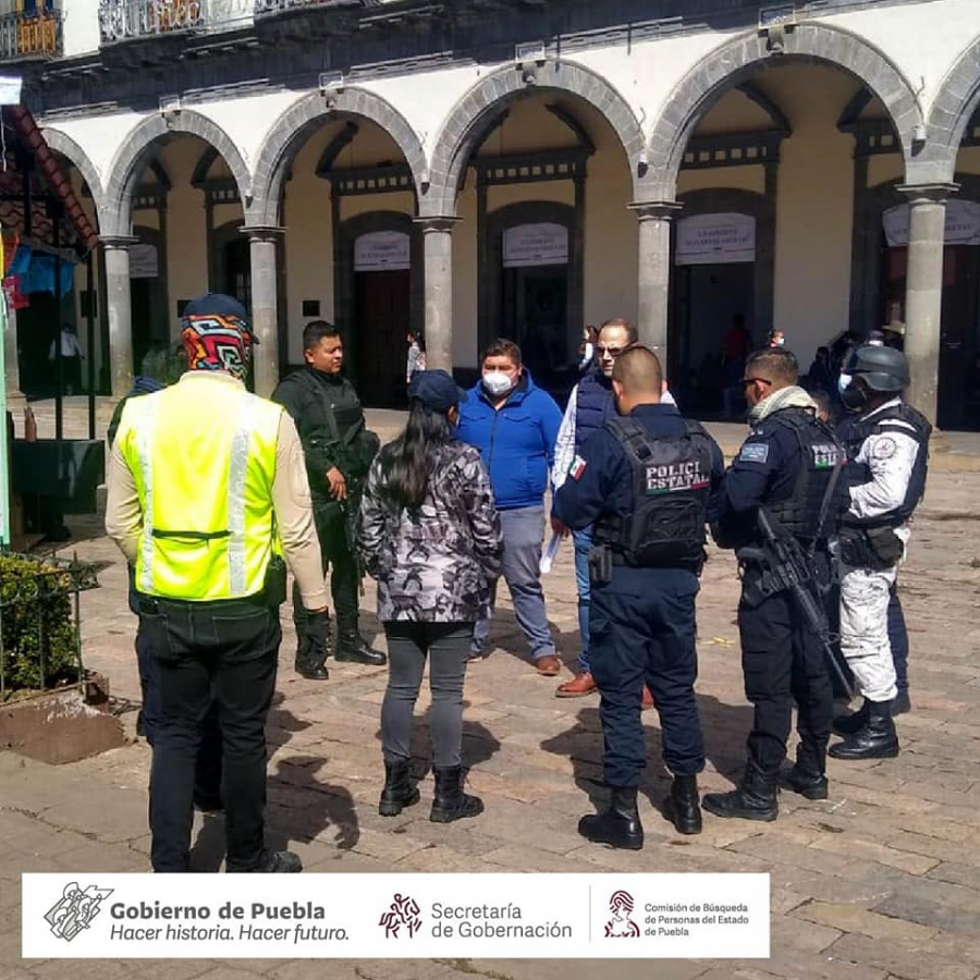 Como parte de nuestra labor, realizamos Acciones de Búsqueda en el municipio de Zacatlán en coordinación con Guardia Nacional , Secretaría de Seguridad Pública, familiares de víctimas y autoridades de dicho municipio.