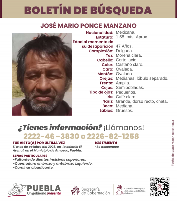 José Mario Ponce Manzano