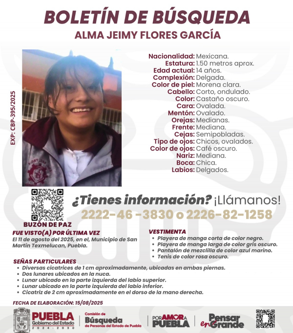Alma Jeimy Flores García,