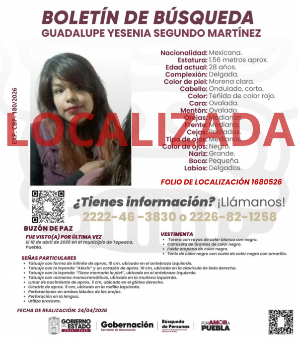 Guadalupe Yesenia Segundo Mart&iacute;nez
