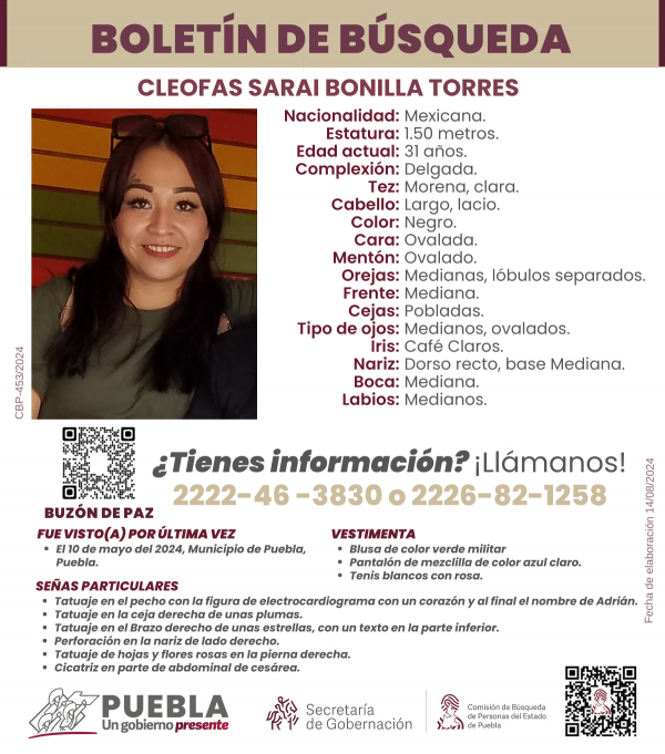 Cleofas Sarai Bonilla Torres