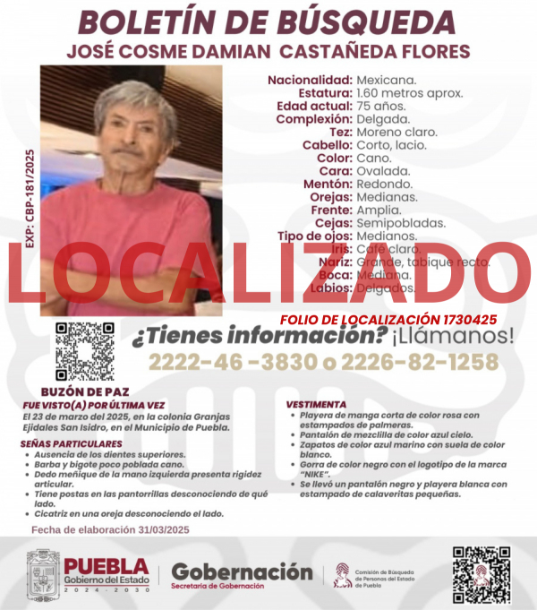 José Cosme Damian Castañeda Flores