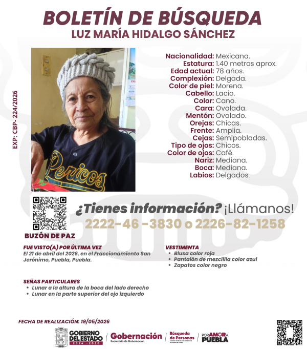 Luz Mar&iacute;a Hidalgo S&aacute;nchez