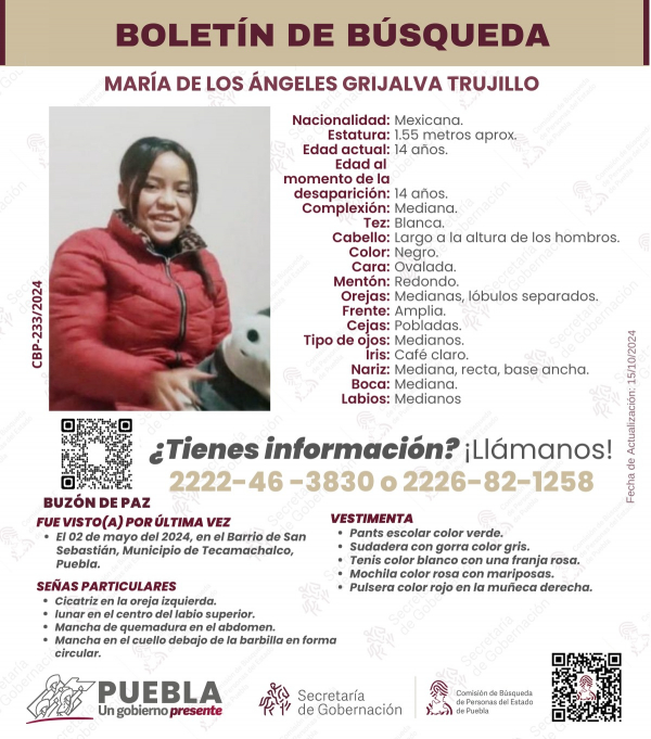 María de los Ángeles Grijalva Trujillo - ACTUALIZACIÓN