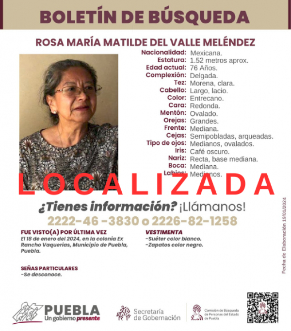 Rosa María Matilde Del Valle Meléndez