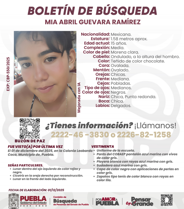 Mia Abril Guevara Ramírez