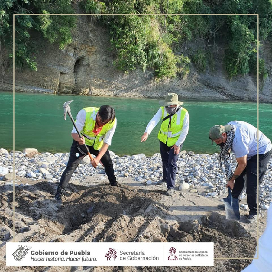 Como parte de nuestro trabajo realizamos Acciones de Búsqueda de Personas Desaparecidas en el municipio de Pantepec en colaboración con, Secretaría de Seguridad Pública, familiares de víctimas y autoridades de dicho municipio.