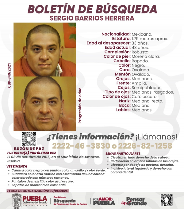 Sergio Barrios Herrera ACTUALIZACIÓN