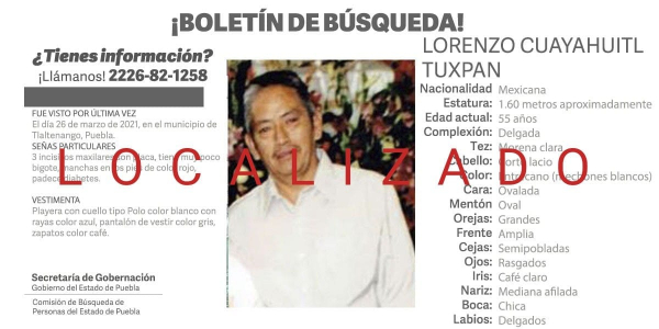 Lorenzo Cuayahuitl Tuxpan.