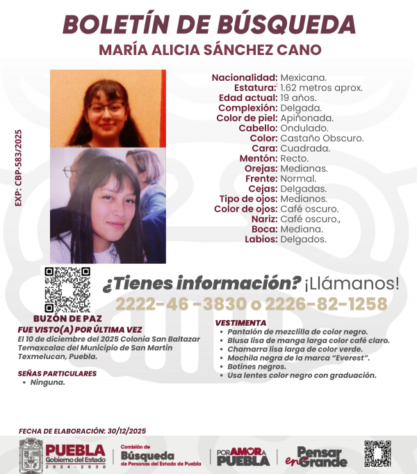 Mar&iacute;a Alicia S&aacute;nchez Cano