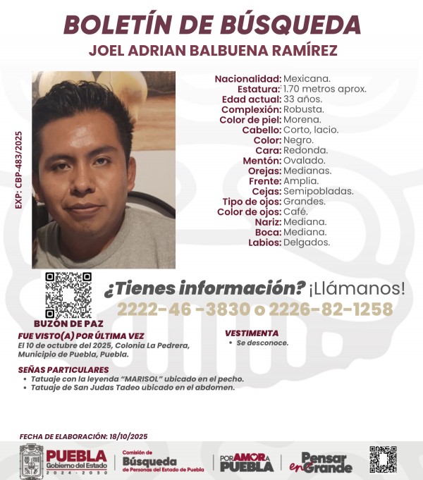 Joel Adrián Balbuena Ramírez