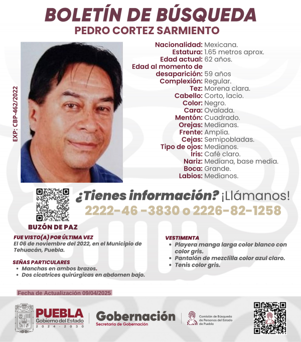 Pedro Cortez Sarmiento - ACTUALIZACIÓN