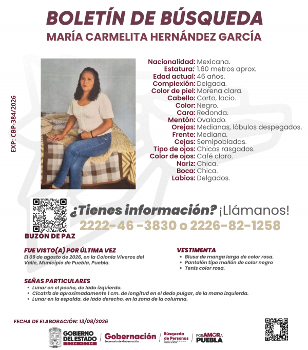 Mar&iacute;a Carmelita Hern&aacute;ndez Garc&iacute;a