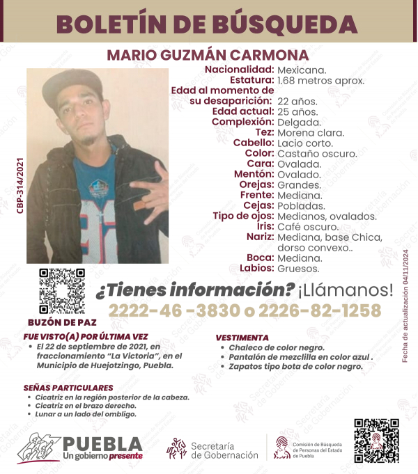 Mario Guzmán Carmona   - ACTUALIZACIÓN