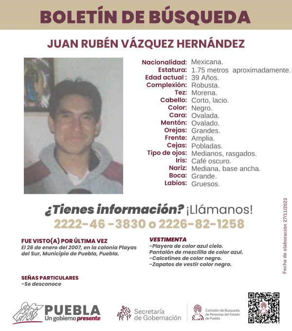 Juan Rubén Vázquez Hernández