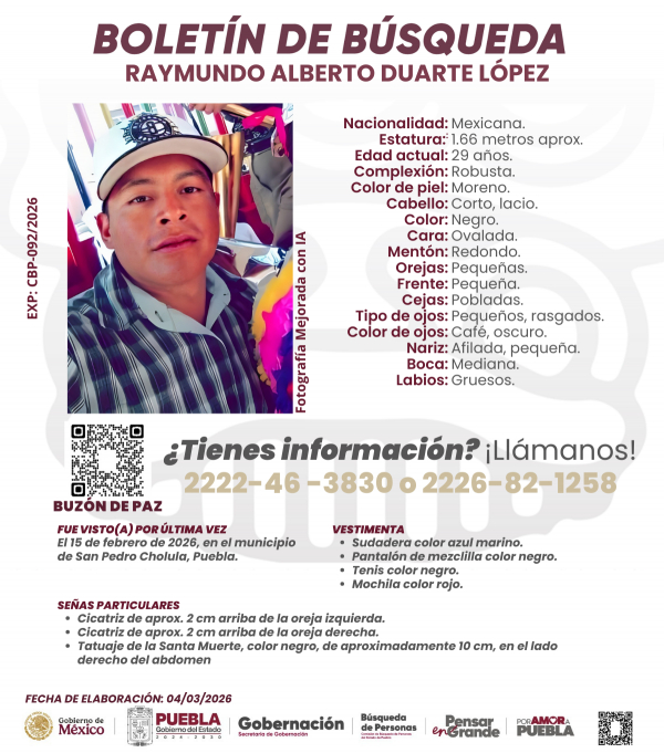 Raymundo Alberto Duarte L&oacute;pez