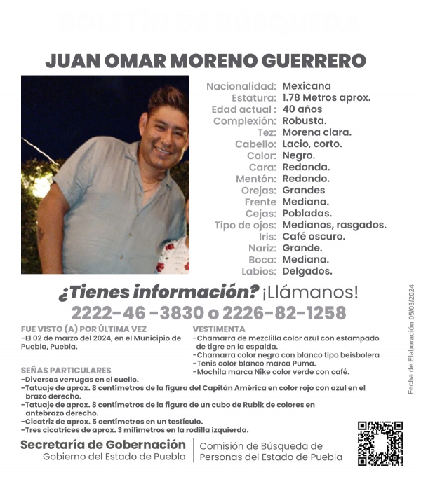 Juan Omar Moreno Guerrero