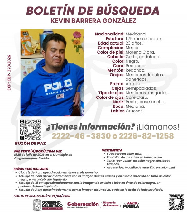 Kevin Barrera Gonz&aacute;lez