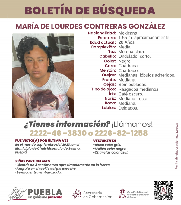 María de Lourdes Contreras González