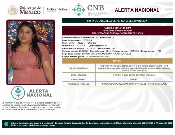 PATRICIA DURAN CHISPA