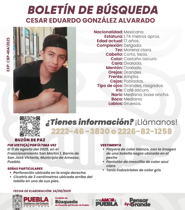 Cesar Eduardo Gonzáles Alvarado,