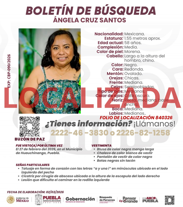 &Aacute;ngela Cruz Santos