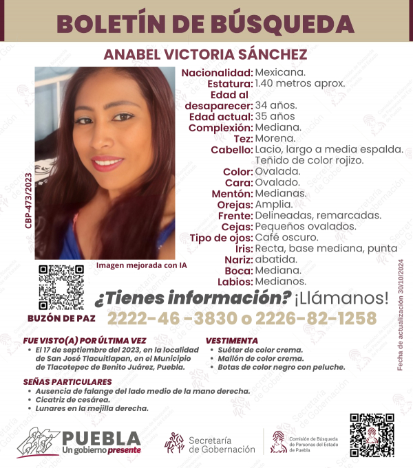 Anabel Victoria Sánchez - ACTUALIZACIÓN