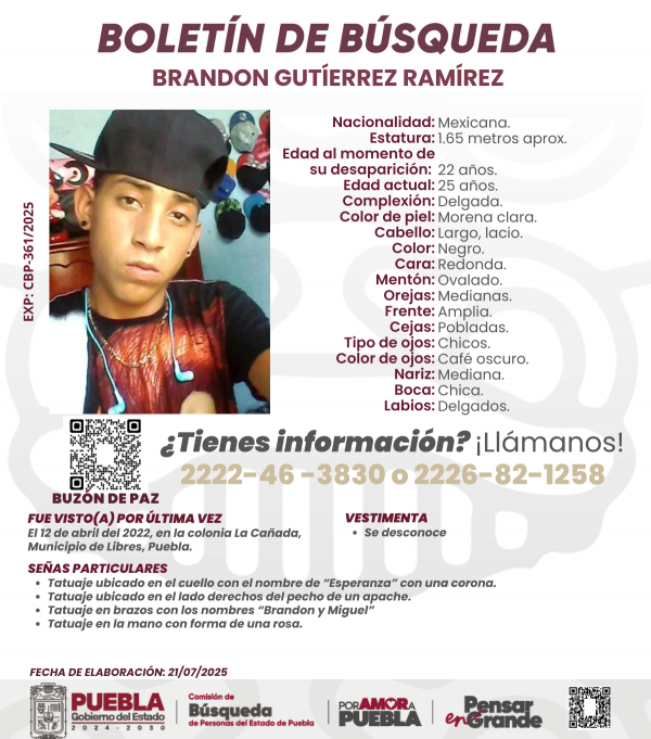 Brandon Guti&eacute;rrez Ram&iacute;rez