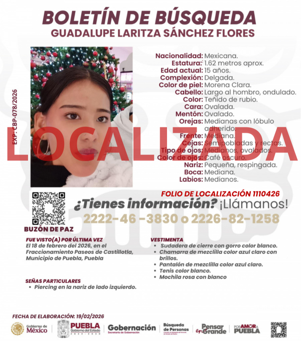 Guadalupe Laritza S&aacute;nchez Flores