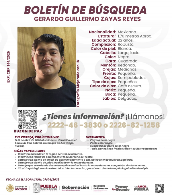 Gerardo Guillermo Zayas Reyes