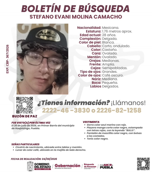 Stefano Evani Molina Camacho