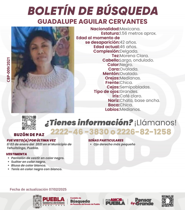 Guadalupe Aguilar Cervantes - ACTUALIZACIÓN