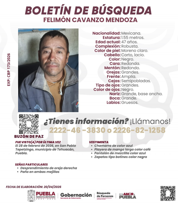 Felim&oacute;n Cavanzo Mendoza