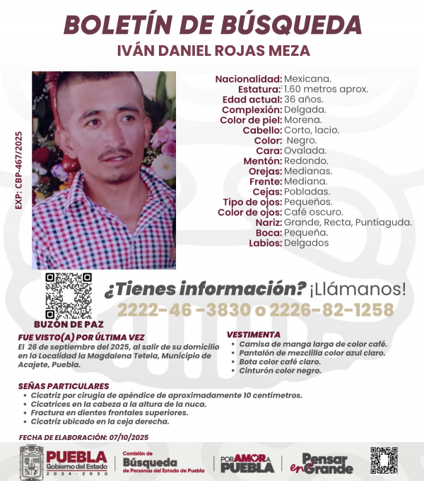 Iván Daniel Rojas Meza