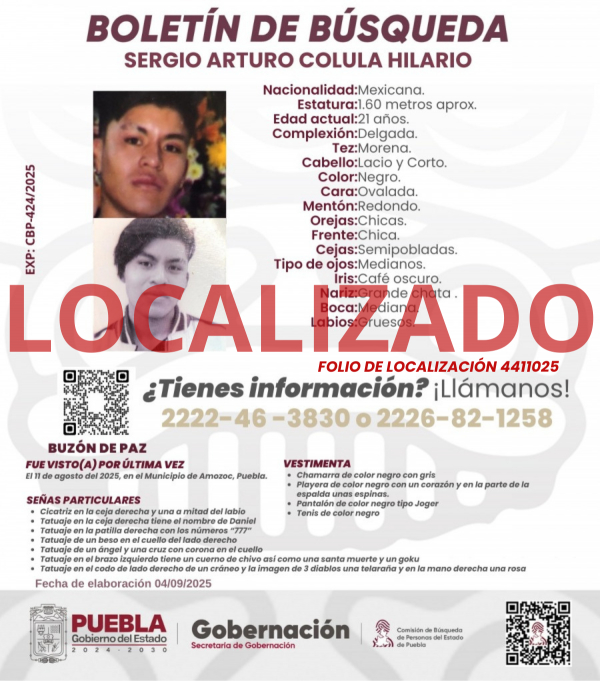 Sergio Arturo Colula Hilario