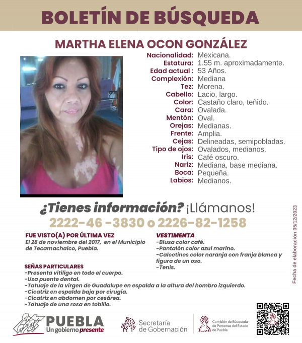 Martha Elena Ocon González