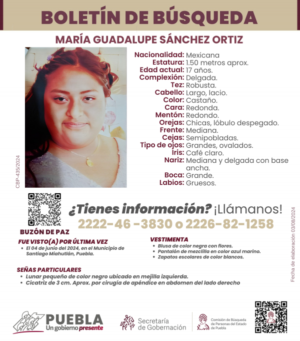 María Guadalupe Sánchez Ortiz