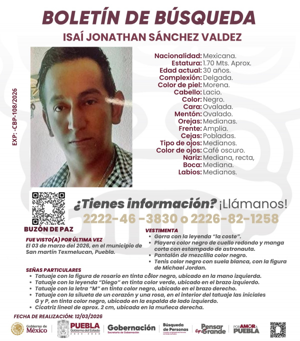 Isa&iacute; Jonathan S&aacute;nchez Valdez